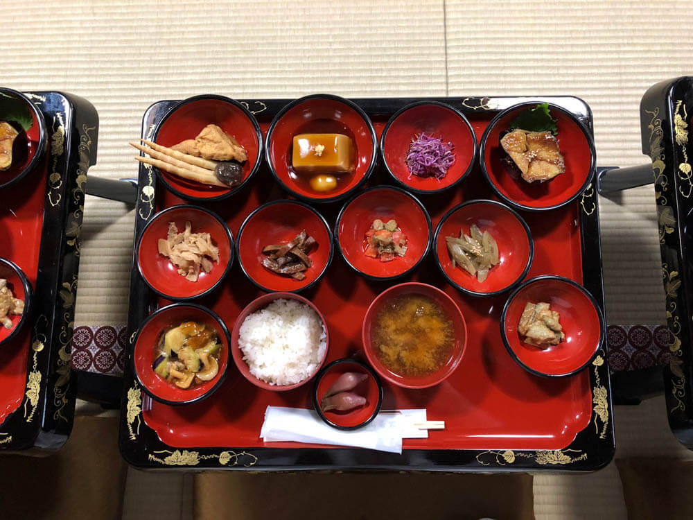 Shojin Ryori Ascetic Cuisine from Saikan.