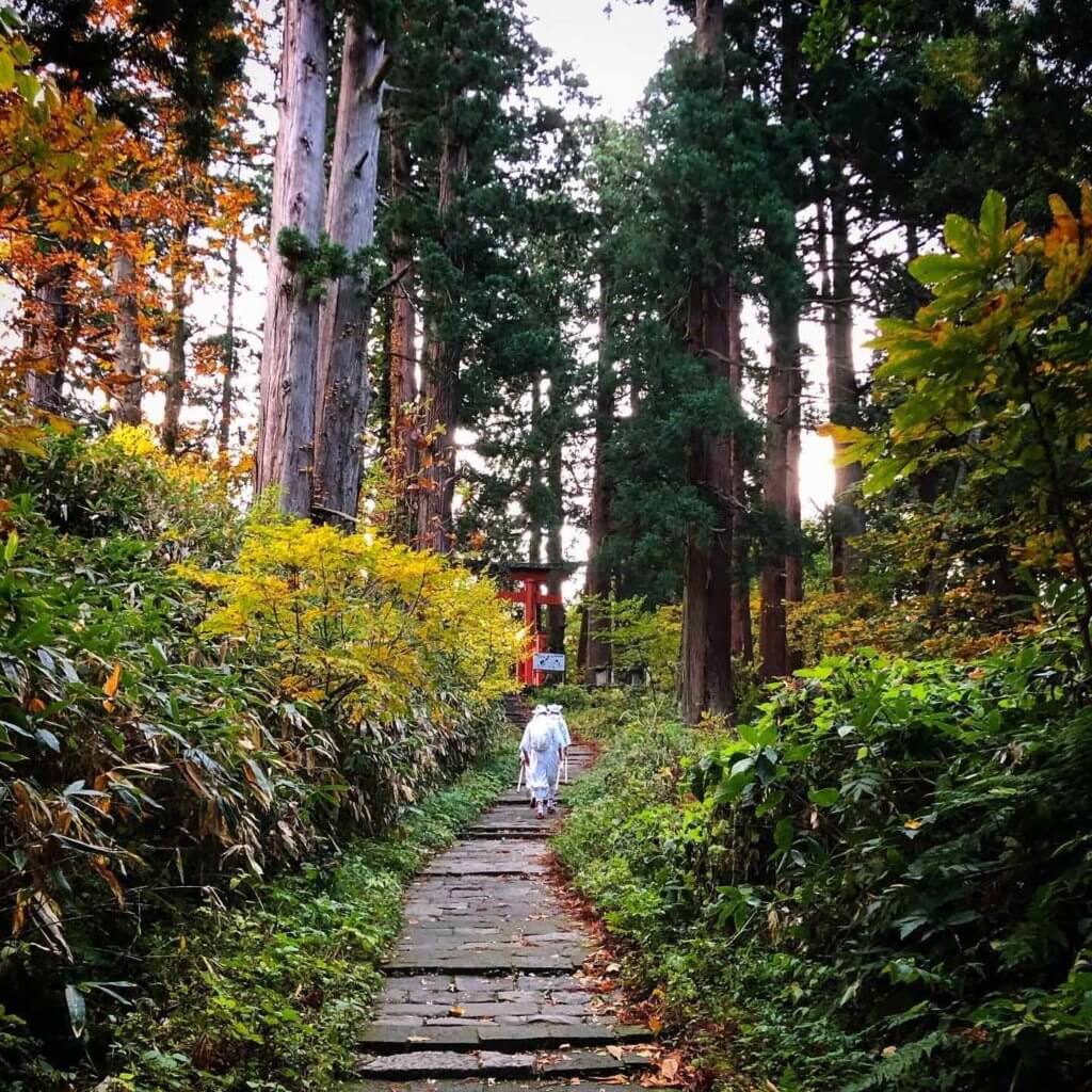 Yamabushi Training on Mt. Haguro