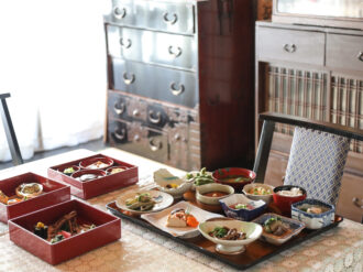 Shojin Ryori Ascetic Cuisine from Daishinbo pilgrim's lodge.