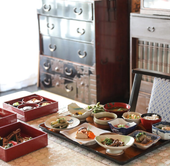 Shojin Ryori Ascetic Cuisine from Daishinbo pilgrim's lodge.