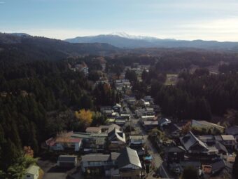 Mt. Gassan and Toge pilgrim's lodge village